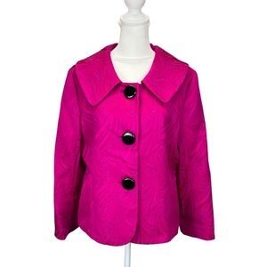 Chaus Magenta Women’s Suit Jacket, Size 10